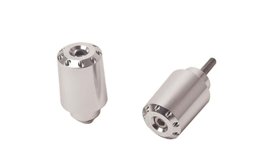 Bar ends PUIG LONG 9008P silver