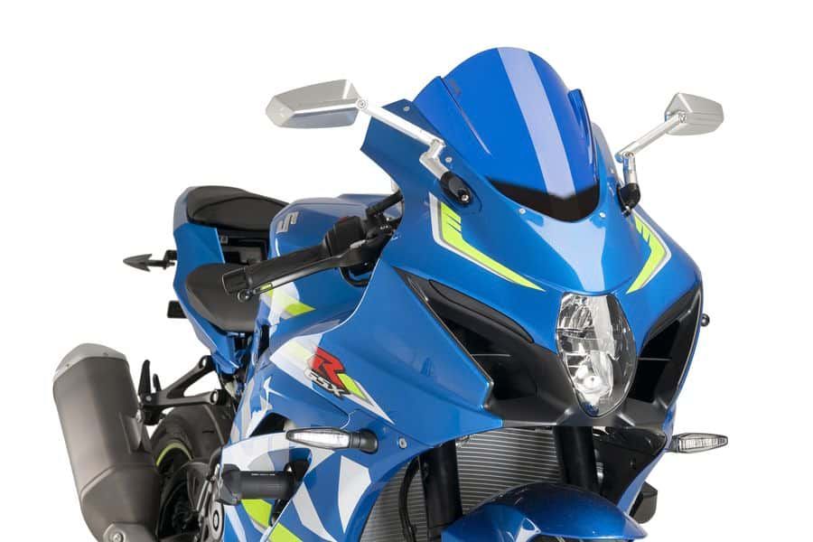 Windscreen PUIG RACING 9013A plavi