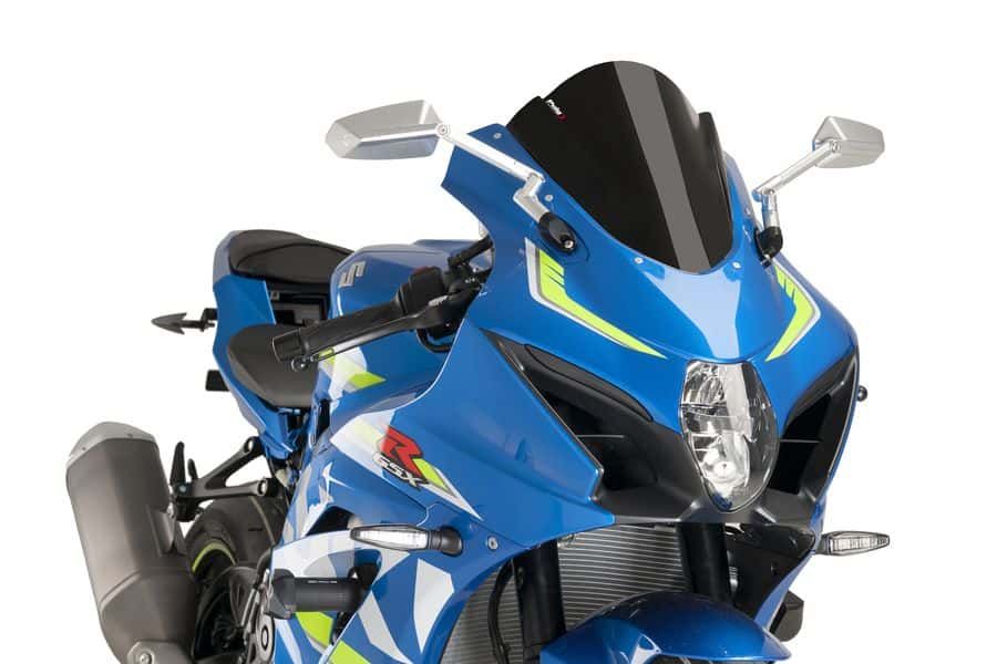 Windscreen PUIG RACING 9013N Crni