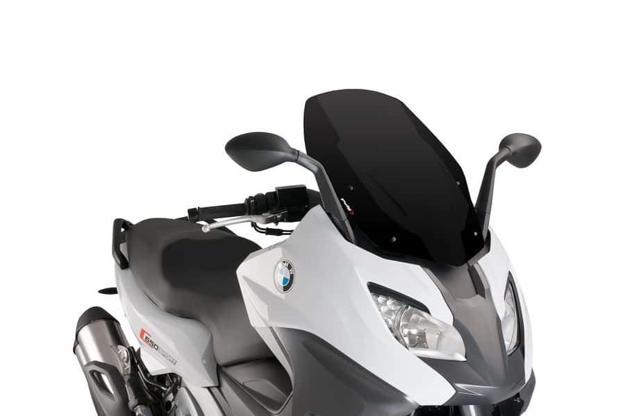 Windshield PUIG V-TECH LINE SPORT 9014N Crni