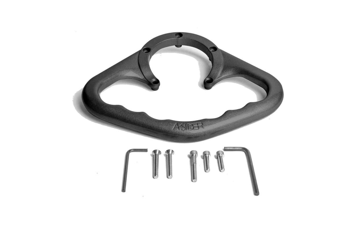 Passenger hangers PUIG 9040N Crni