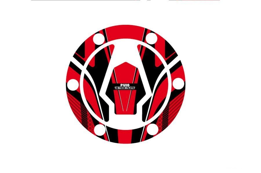 Fuel cap cover PUIG RADIKAL 9041R crven