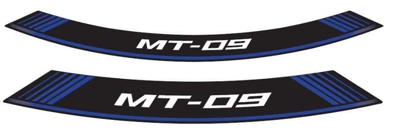 Rim strip PUIG MT-09 9135A plavi set of 8 rim strips