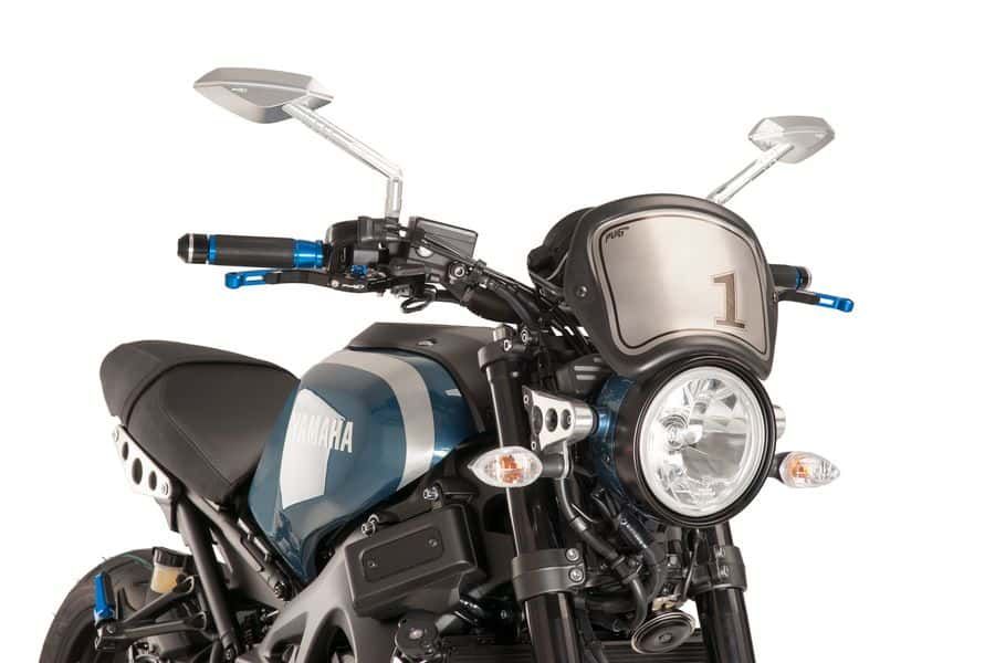 Windshield PUIG FRONTAL PLATE 9168J matt black