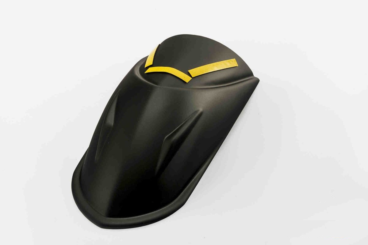 Front fender extension PUIG 9202N Crni