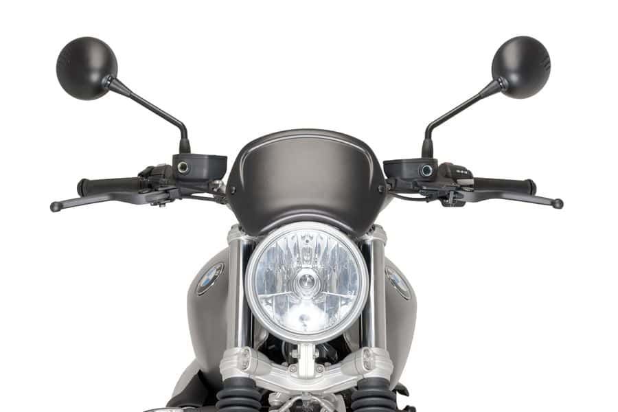 Windshield PUIG FRONTAL PLATE 9252J matt black