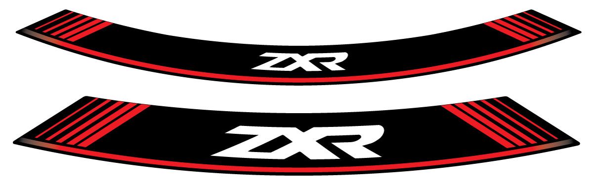 Rim strip PUIG ZXR 9292R crven set of 8 rim strips