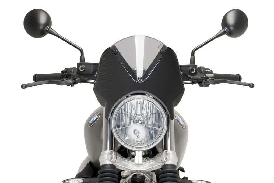 Windshield PUIG RETROVISION 9339H carbon look smoke