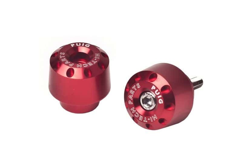 Bar ends PUIG SHORT 9358R crven