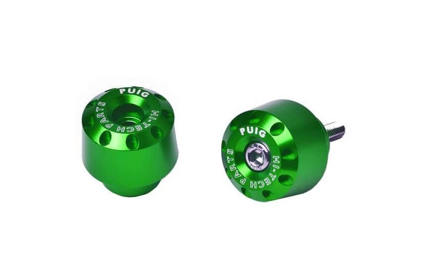 Bar ends PUIG SHORT 9358V green