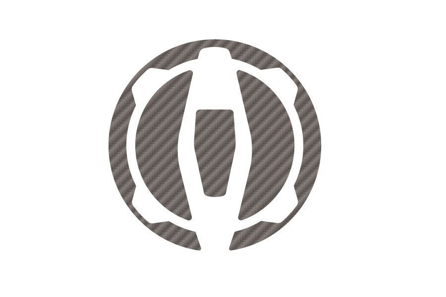 Fuel cap cover PUIG X-TREME 9363C carbon look