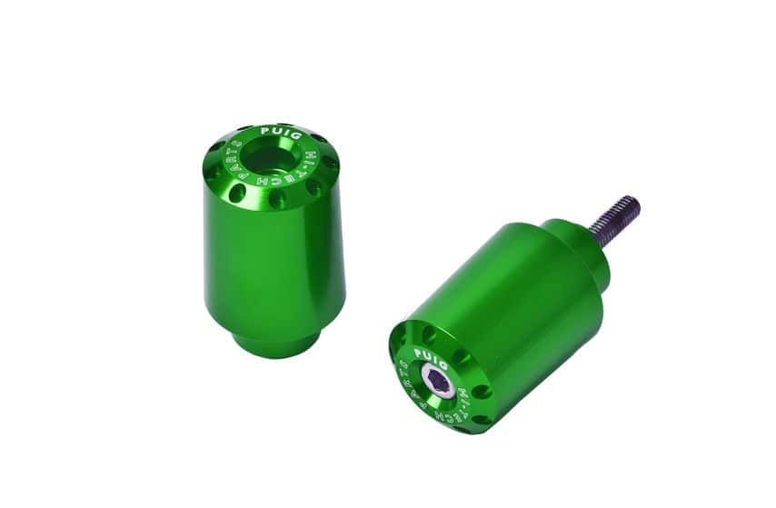 Bar ends PUIG LONG 9372V green