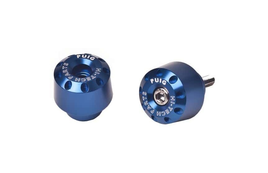 Bar ends PUIG SHORT 9373A plavi