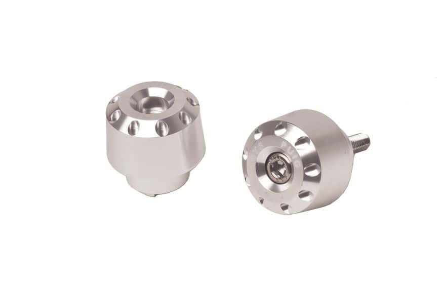 Bar ends PUIG SHORT 9373P silver