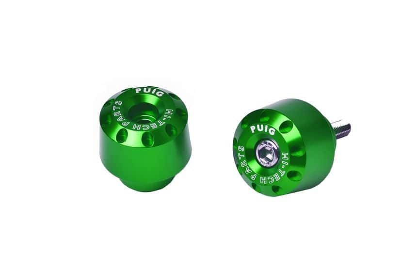 Bar ends PUIG SHORT 9373V green
