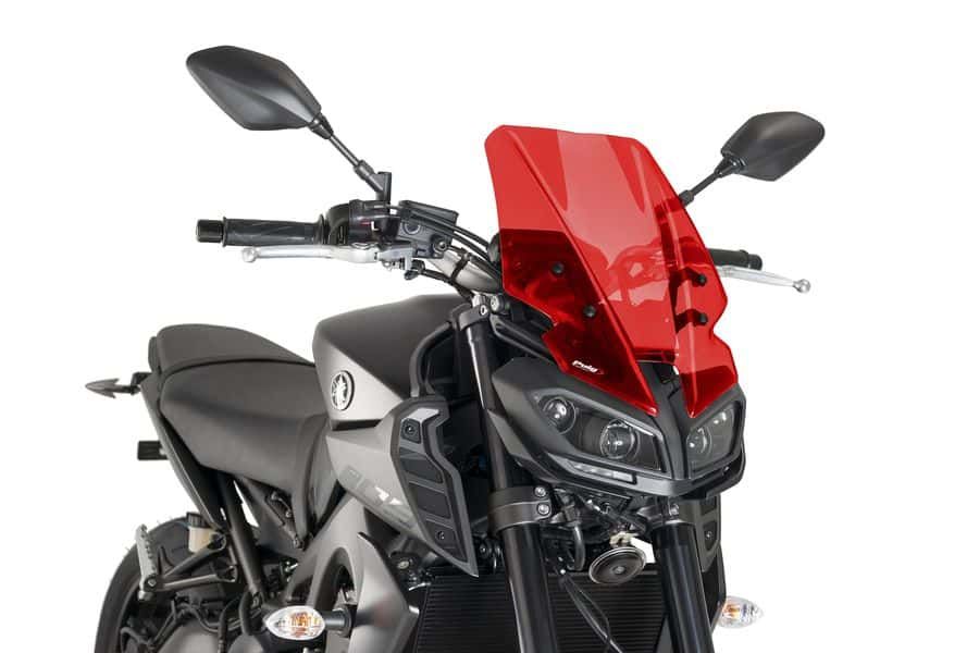 Windshield PUIG NEW. GEN TOURING 9377R crven