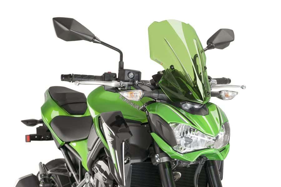 Windshield PUIG NEW. GEN TOURING 9392V green