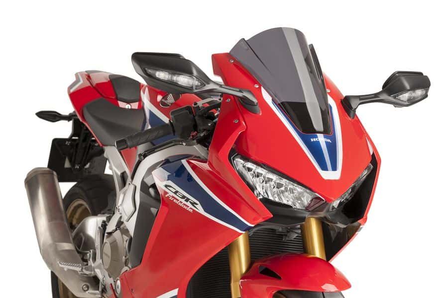 Windscreen PUIG RACING 9407F dark smoke