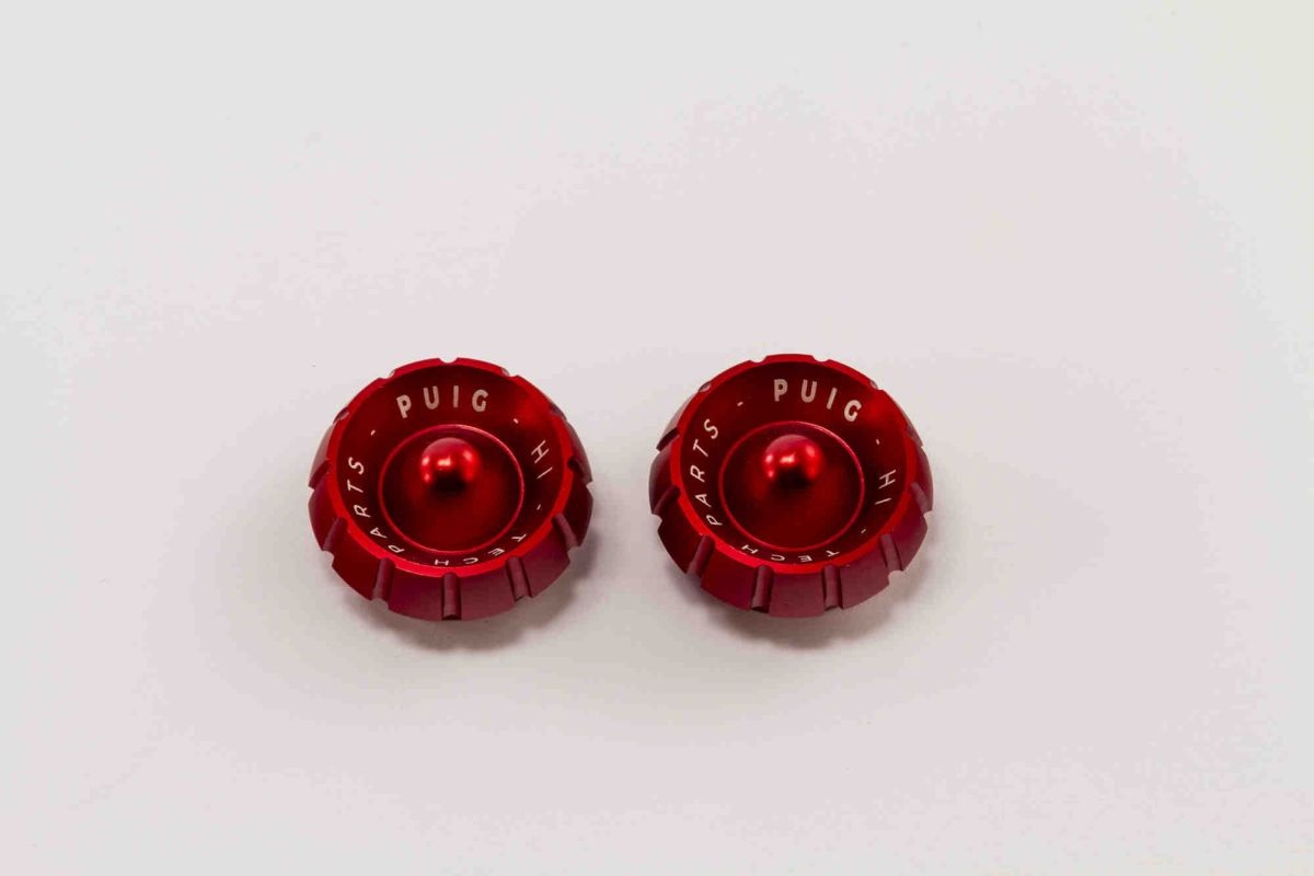 Spare caps PUIG THRUSTER 9420R crven