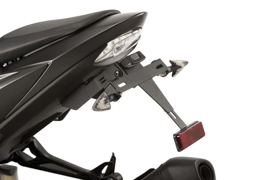 Adjustable license support PUIG 9422N Crni