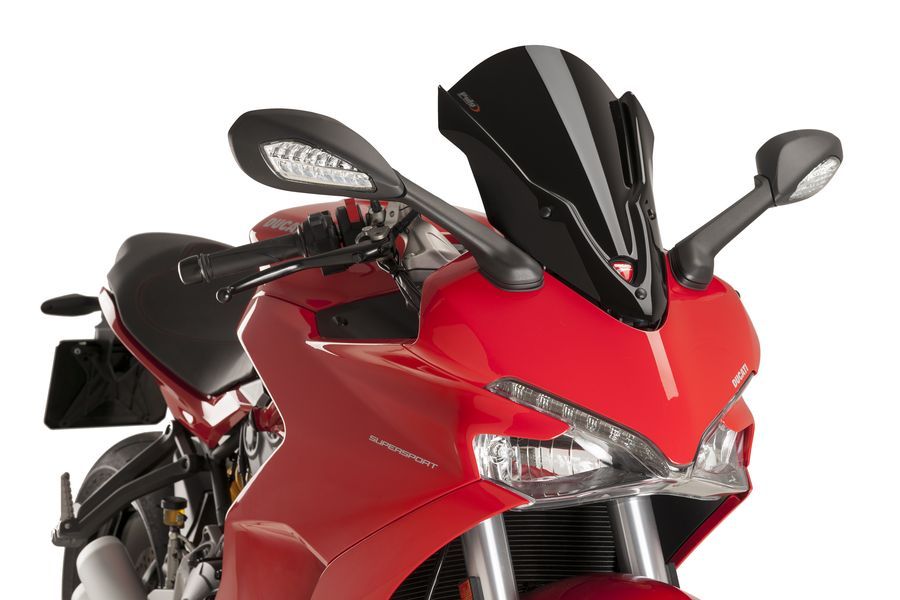 Windscreen PUIG TOURING 9434N Crni
