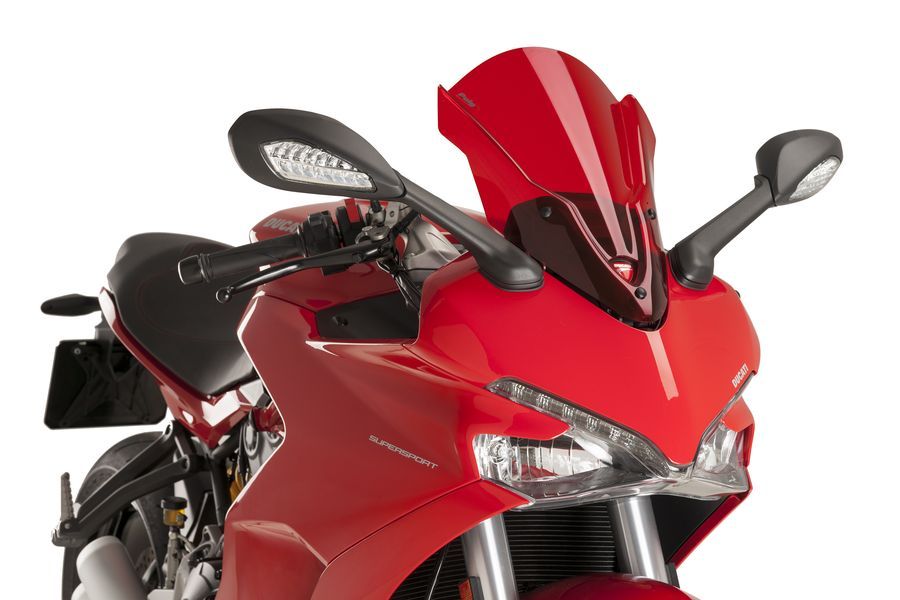 Windscreen PUIG TOURING 9434R crven