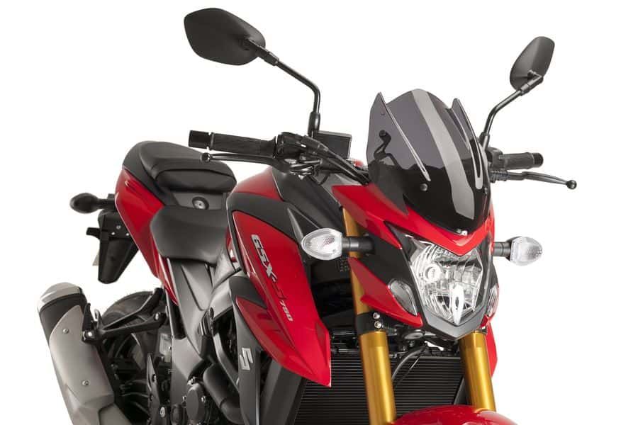 Windshield PUIG NEW GEN. SPORT 9435F dark smoke