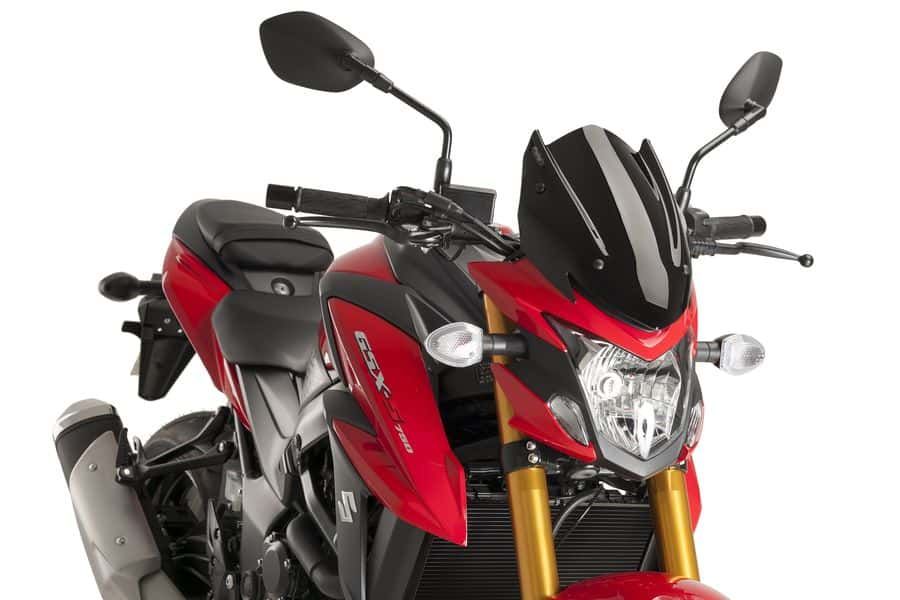 Windshield PUIG NEW GEN. SPORT 9435N Crni