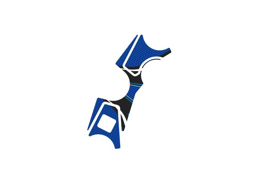 Yoke protector PUIG RADIKAL 9459A plavi