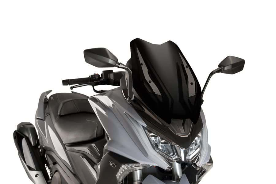 Windshield PUIG V-TECH LINE SPORT 9478N Crni