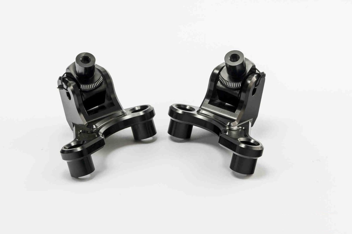 Footpeg adapters PUIG 9484N Crni