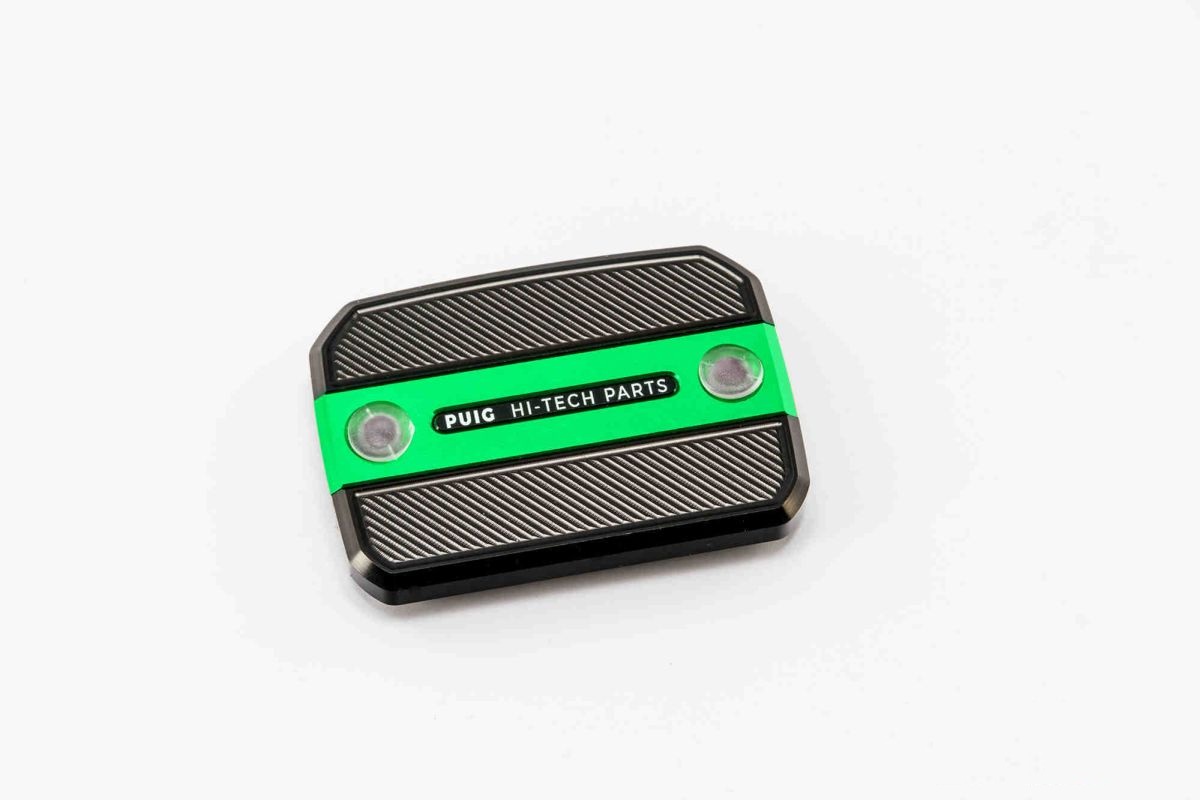 Brake tank cover PUIG 9499V green