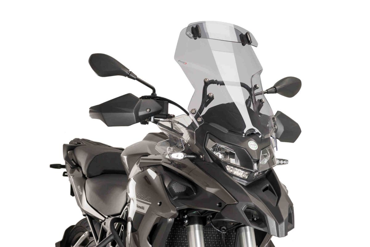 Windscreen PUIG TOURING WITH VISOR 9508H smoke