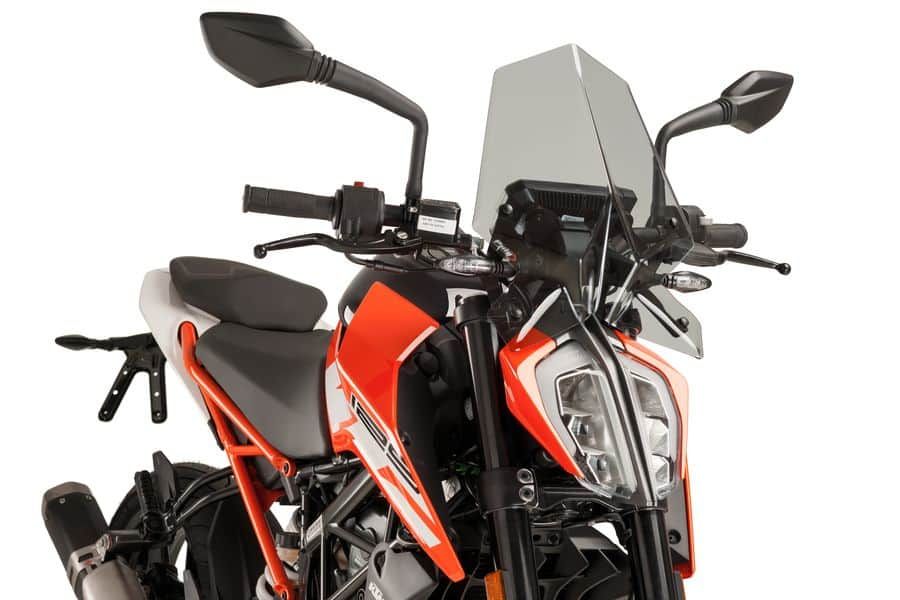 Windshield PUIG NEW GEN. SPORT 9514H smoke