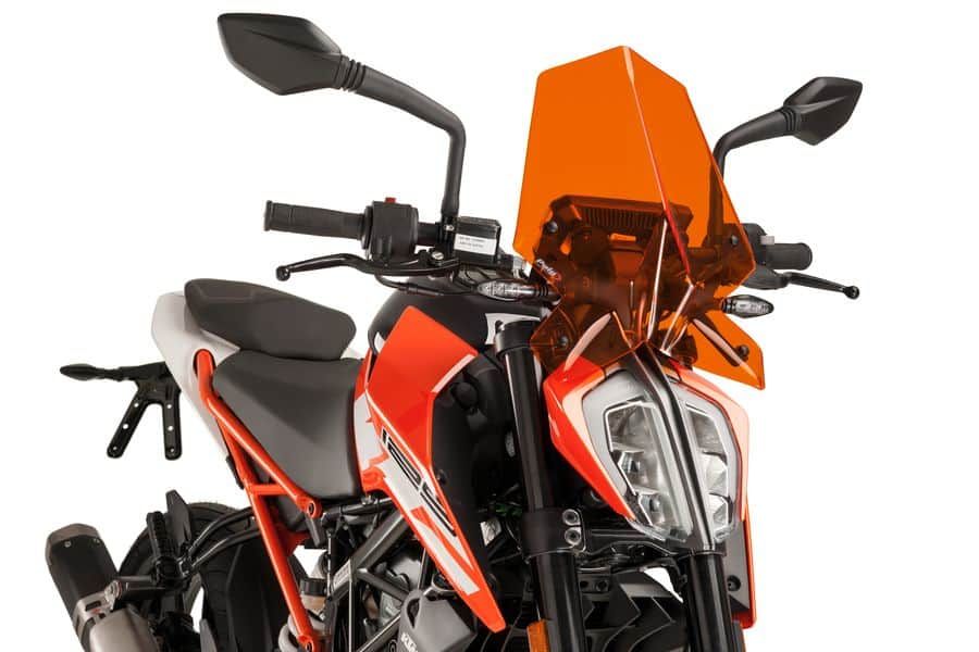 Windshield PUIG NEW GEN. SPORT 9514T orange