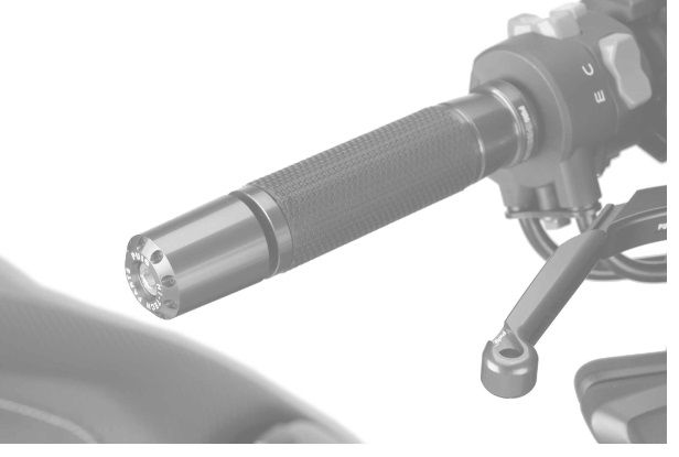Bar ends PUIG LONG 9537N Crni