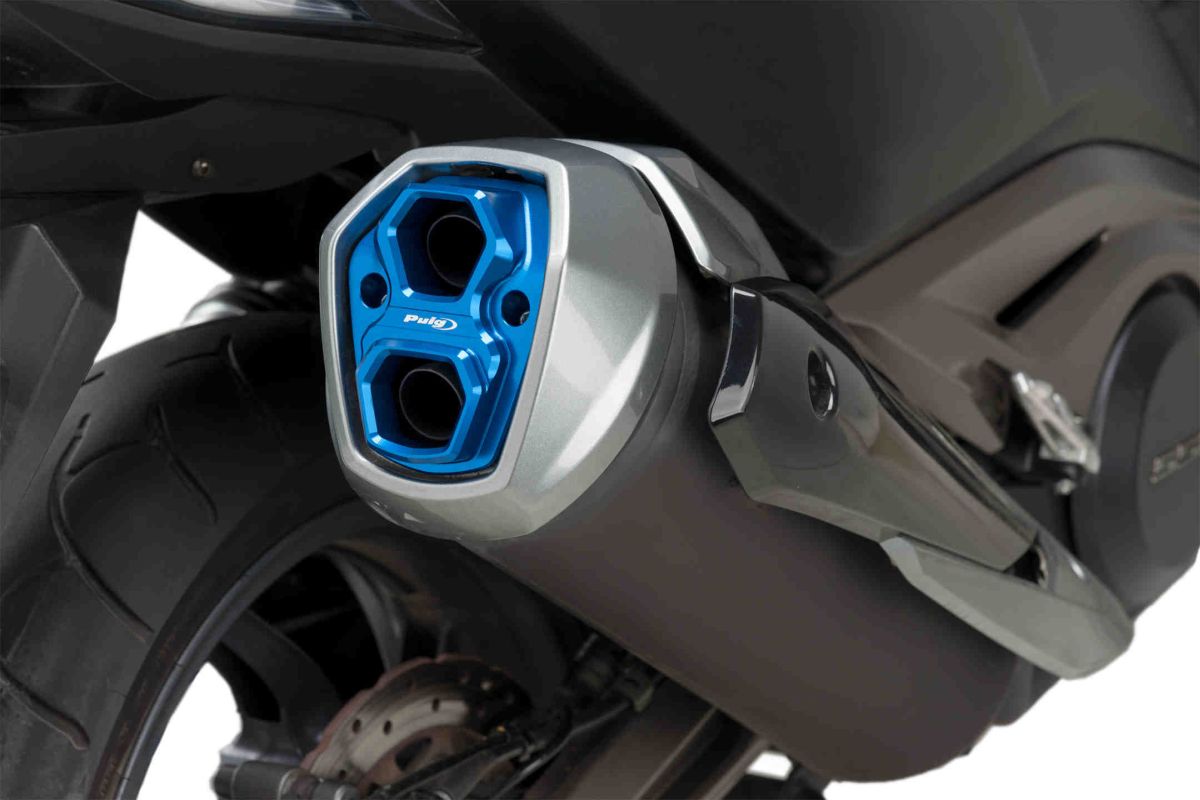 End tube for exhaust PUIG 9542A plavi