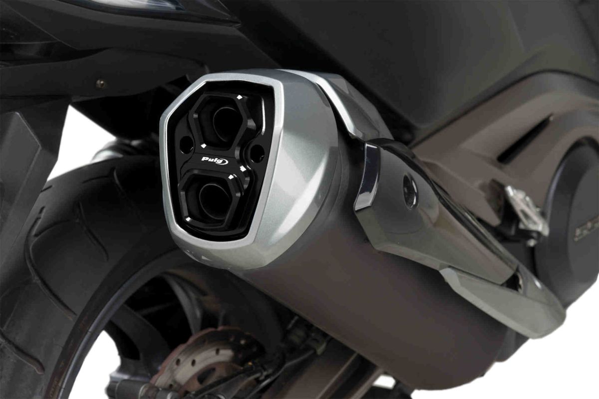 End tube for exhaust PUIG 9542N Crni