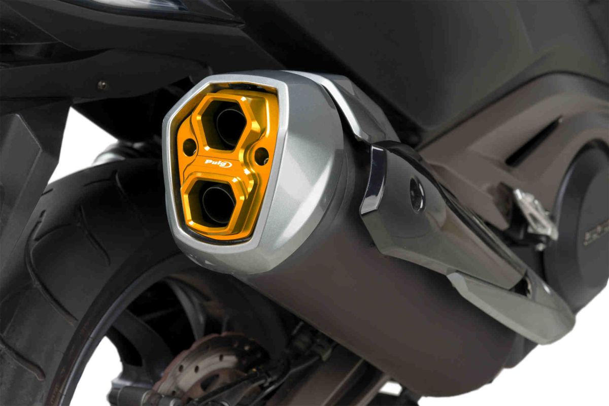 End tube for exhaust PUIG 9542O zlato for KYMCO AK 550 2017-2022