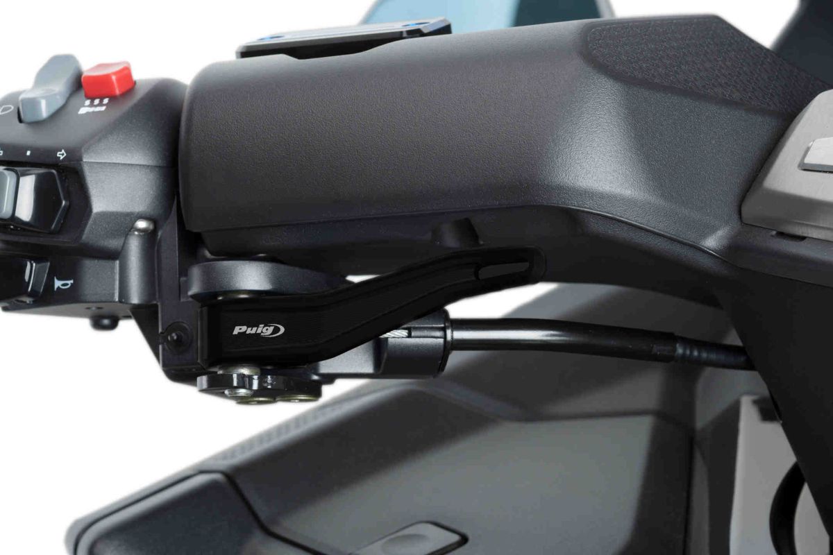 Parking brake lever PUIG 9544N Crni for KYMCO AK 550 Premium 2024