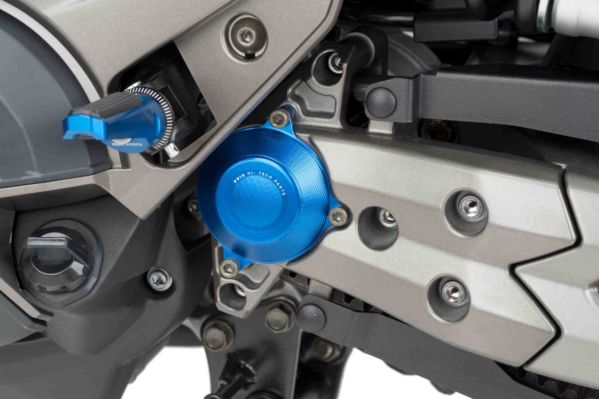Sprocket cover PUIG 9547A plavi