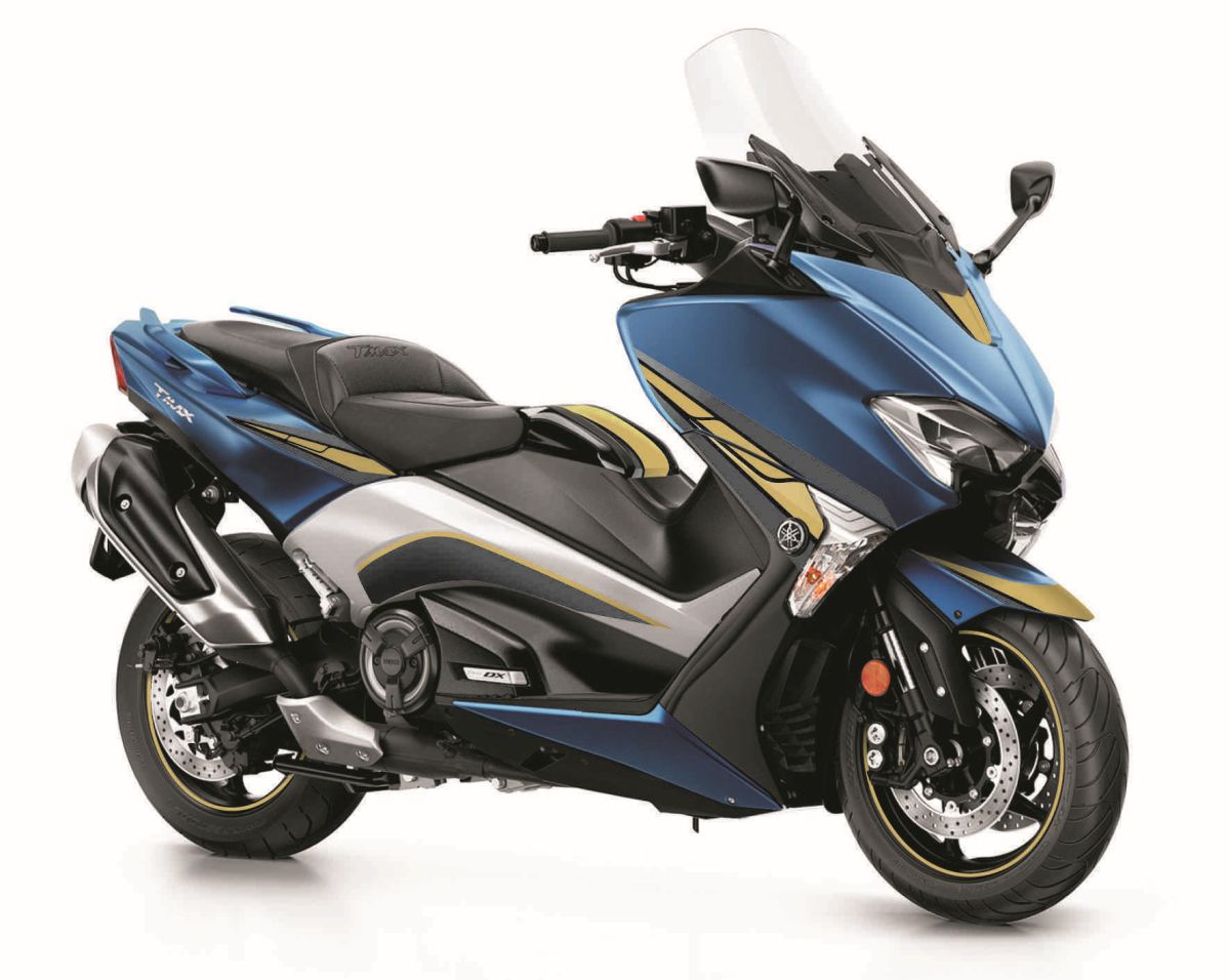 Sticker kit PUIG 9550A plavi for YAMAHA XP 530 T-MAX 2017-2018