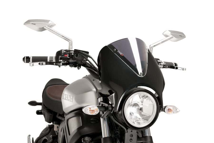 Windshield PUIG RETROVISION 9561H carbon look smoke
