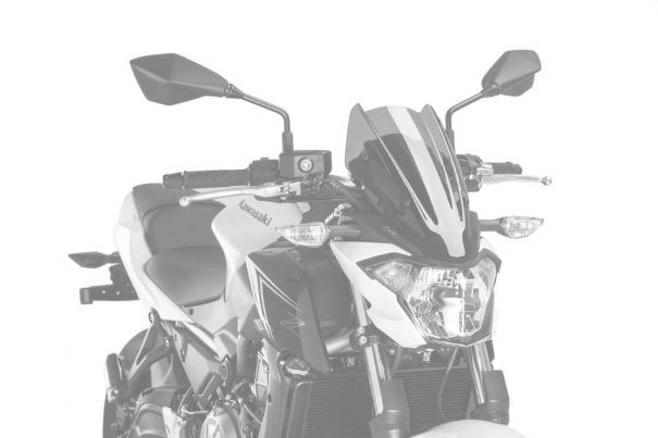 Windshield PUIG NEW. GEN SPORT 9588C carbon look