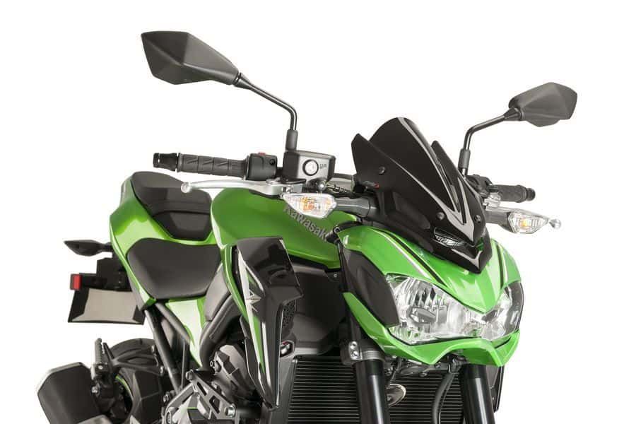 Windshield PUIG NEW. GEN SPORT 9689N Crni