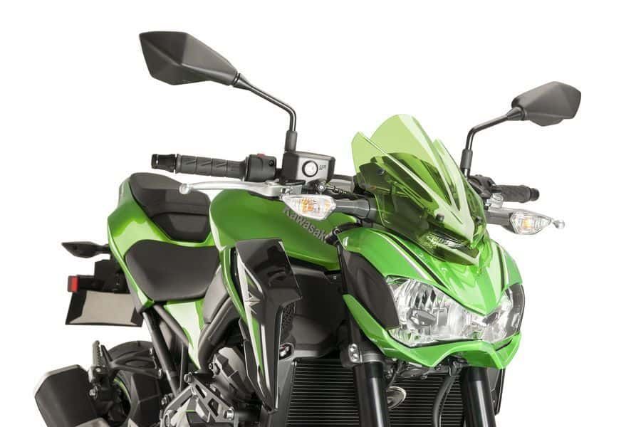 Windshield PUIG NEW. GEN SPORT 9689V green