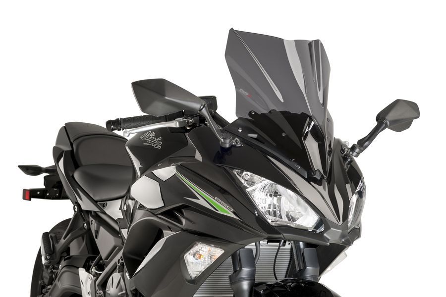Windscreen PUIG RACING 9711F dark smoke
