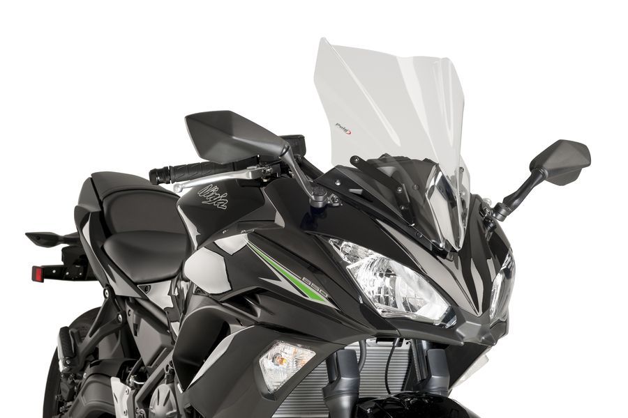 Windscreen PUIG RACING 9711W transparent