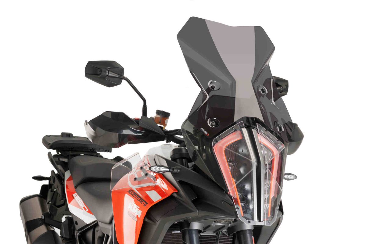 Windscreen PUIG TOURING 9717F dark smoke