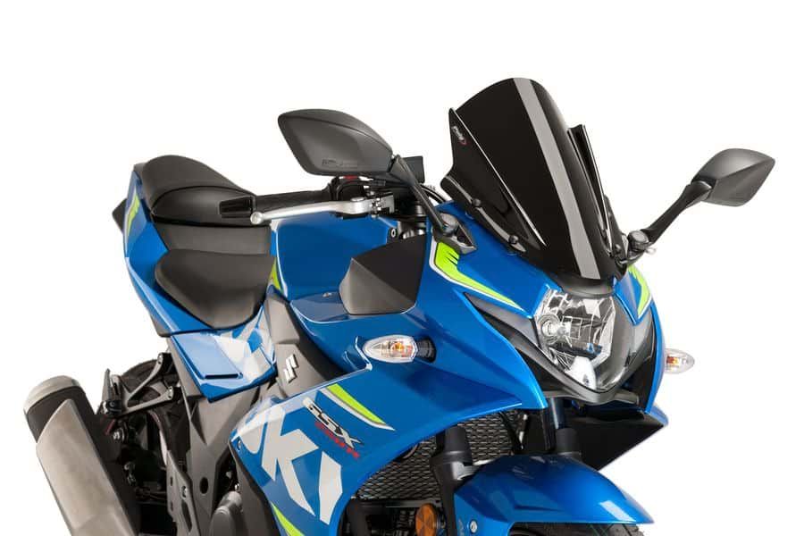 Windscreen PUIG RACING 9722N Crni